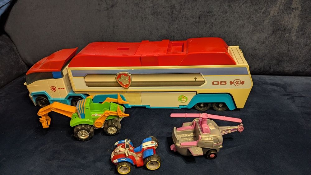 Patrolowiec + pojazdy Psi Patrol