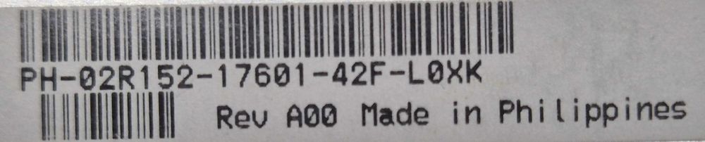 Drive de disquetes 1.44Mb 3½ portáteis Dell 2R152