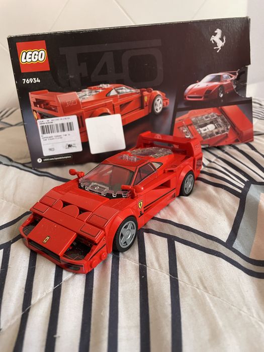 Legos da velocidade furiosa, mercedes, ferrari, mustang e camaro