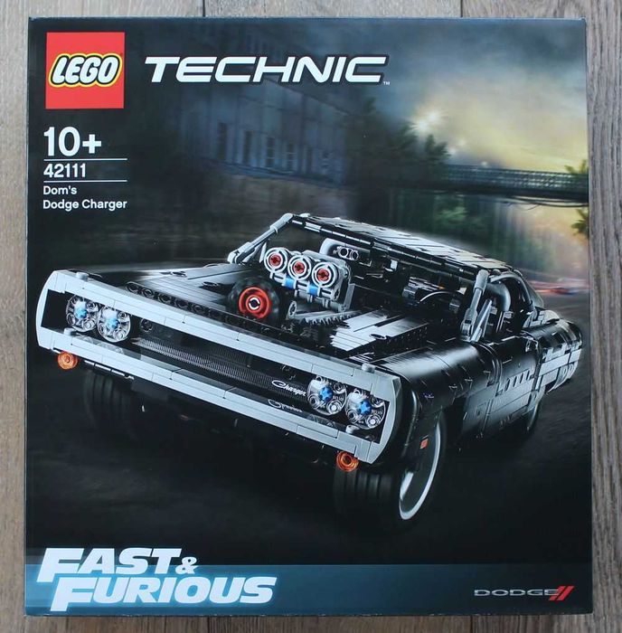 #nowe# Lego Technic 42111 Dom's Dodge Charger Szybcy Wściekli 3miasto
