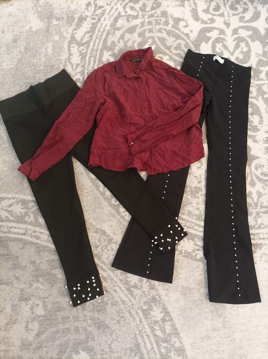 Spodnie, bluzy, t-shirty dziewczęce roz.S