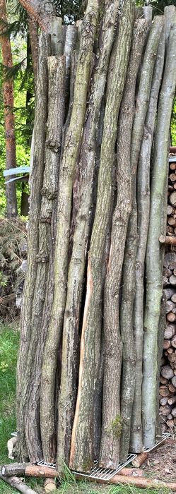 Stemple budowlane 2,5 , 3 , 3,5 i 4m kantówki kołki żerdzie