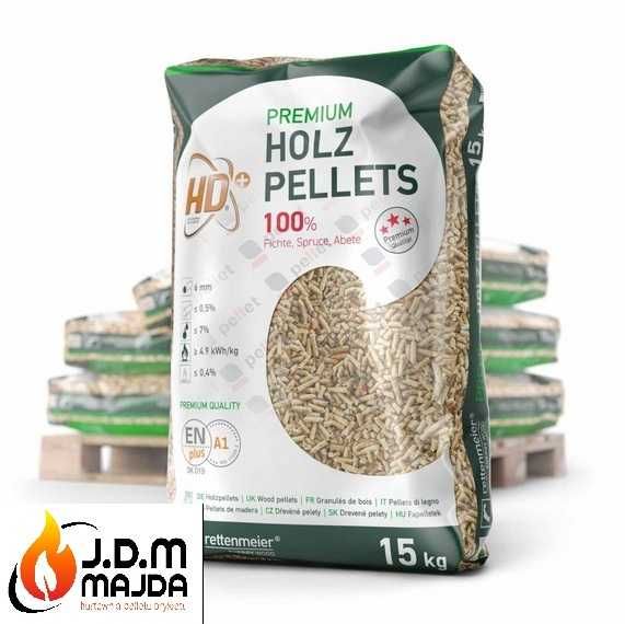 Pellet Drzewny Premium RHP HD+ 6mm ENplus A1 – Rettenmeier 15kg