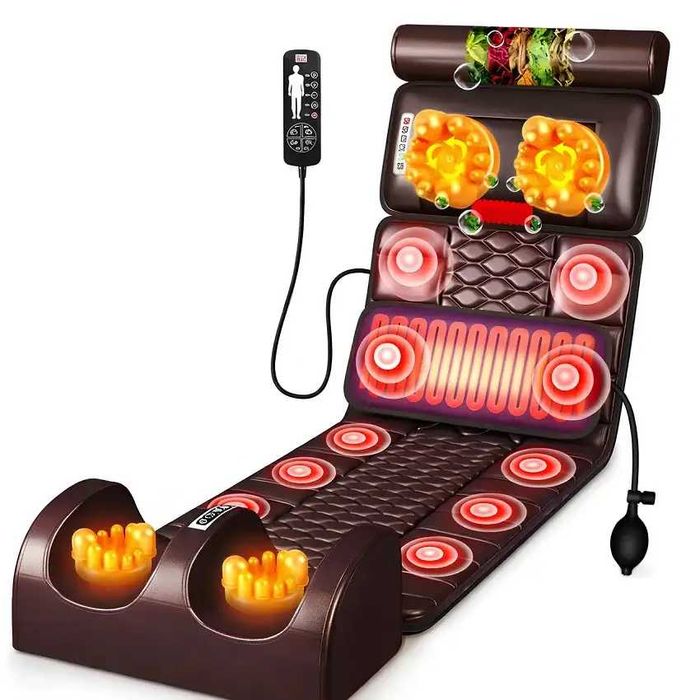 Масажний матрац масаж для тіла спини ніг шиї плечей масажер на подарок