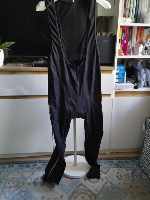 Leginsy rowerowe z wkładką, na szelkach Diadora rozmiar L