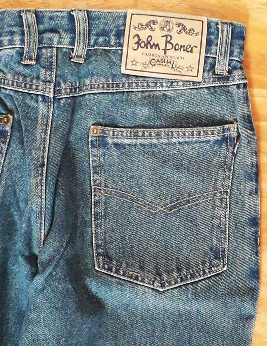 męskie spodnie dżinsowe jeans S / 44 /W27 dżinsy bootcut dzwony ½ ceny