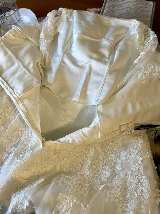 Vestido de noiva Miss Kelly - Tam 42 - rendado