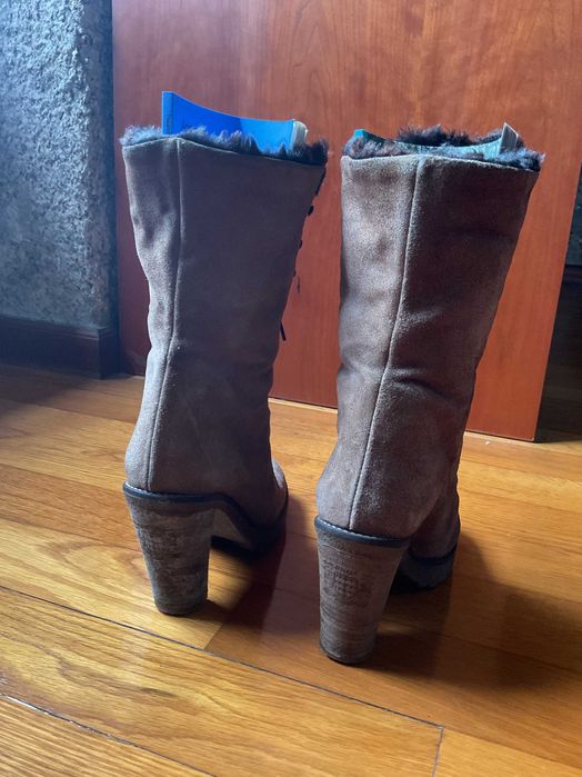 Botas em pele c/pêlo - PROF