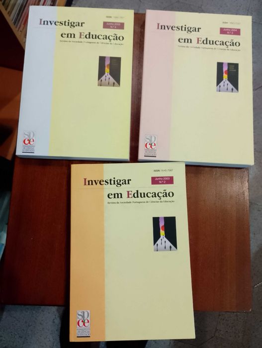 Investigar em Educação - nºs 2, 3 e 4 2003/04/05