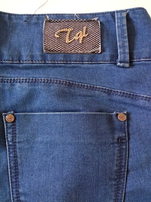 TQL spodnie damskie jeans elastyczne r 35 pas 98-104cm