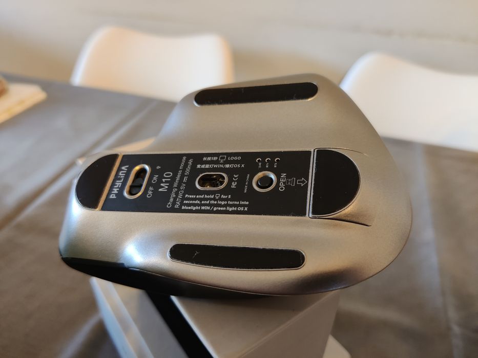 Rato vertical ergonómico RGB