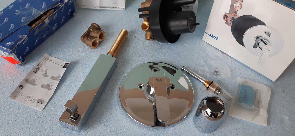 Grohe jet bateria wylewka el podtynkowe kpl