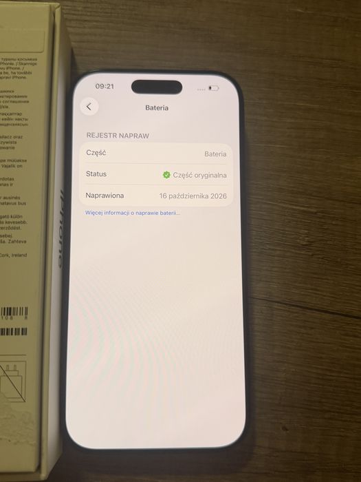Iphone 16 pro 100% kondycji