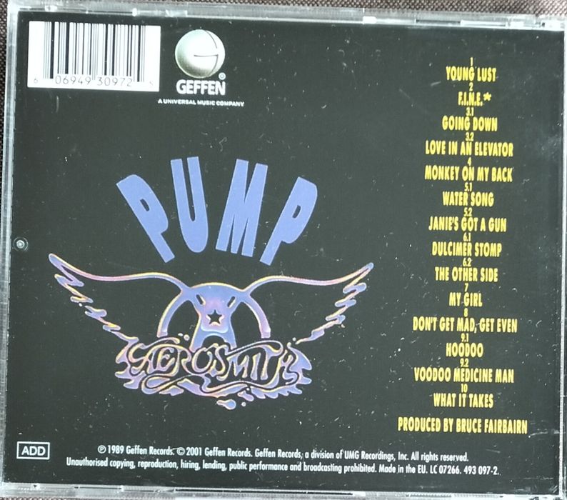 Aerosmith - Pump - CD