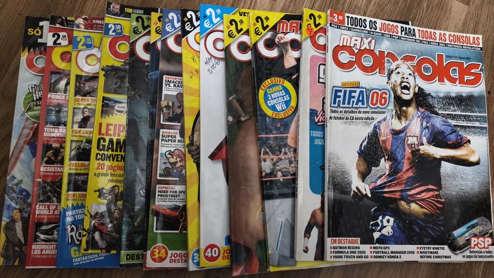 Maxi consolas 13 revistas