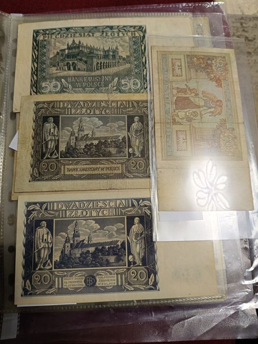 Wyprzedaż moich banknotów