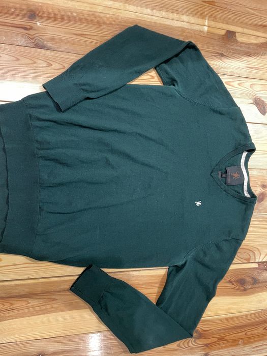 Sweter 100 % Merino wool roz M