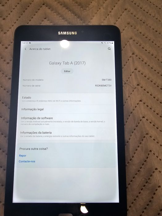 Samsung galaxy TAb A
