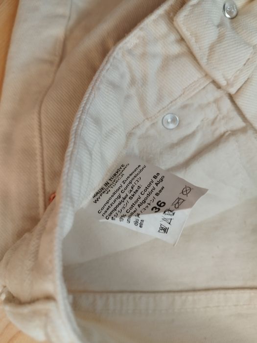 Tureckie jeansy mom fit S