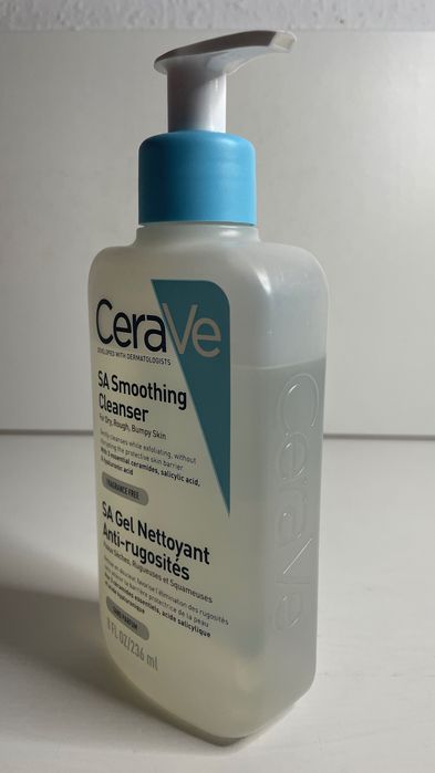 (44) CeraVe SA Smoothing Cleanser, wygładzający żel do mycia, 236ml