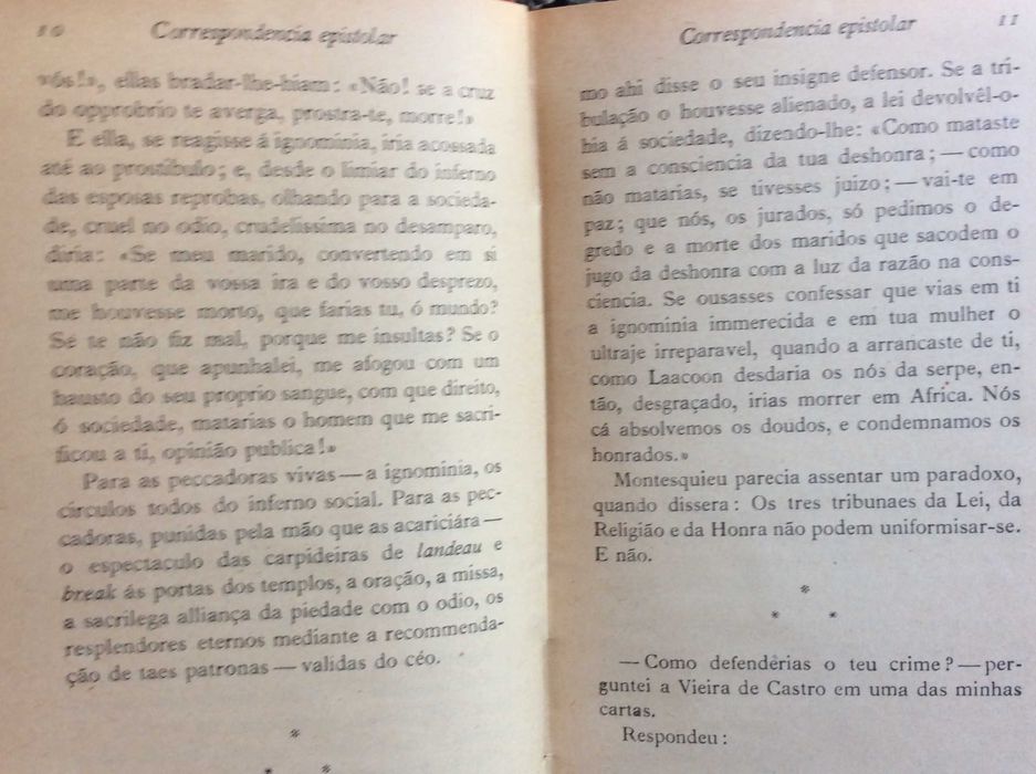 Camillo Castello Branco. Correspondencia epistolar...1913