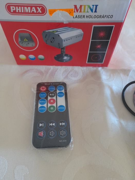 Mini laser holográfico