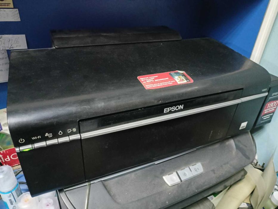 Принтер струйный EPSON L805 рабочий, б\у продам