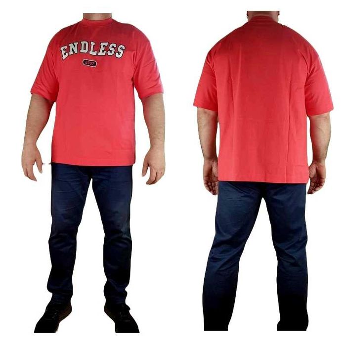 Męska koszulka Tom Tailor Denim - Oversize T-shirt - nowa - duże L