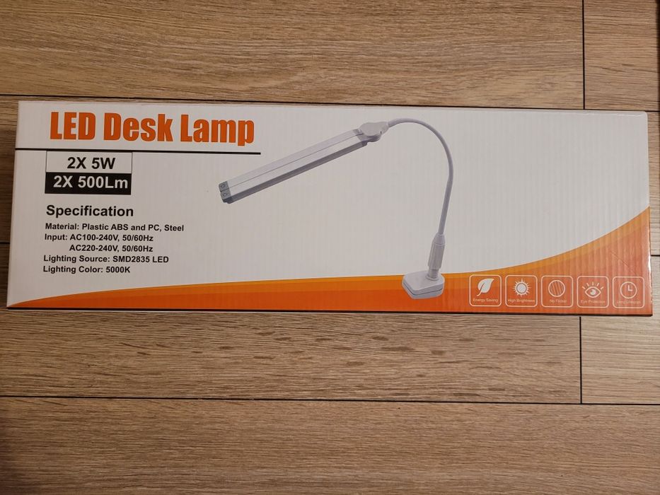 Lampka biurkowa Enutek regulowana