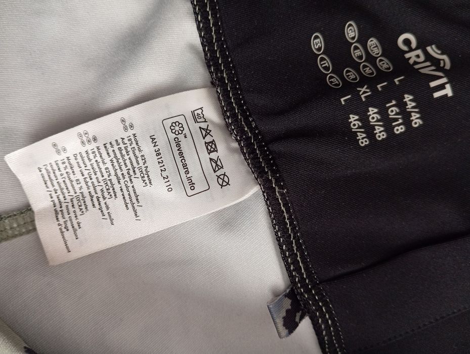 Legginsy sportowe treningowe Crivit L 40