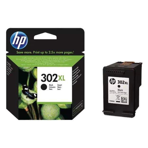 Катридж для принтера HP 302 XL Black чорний оригінал