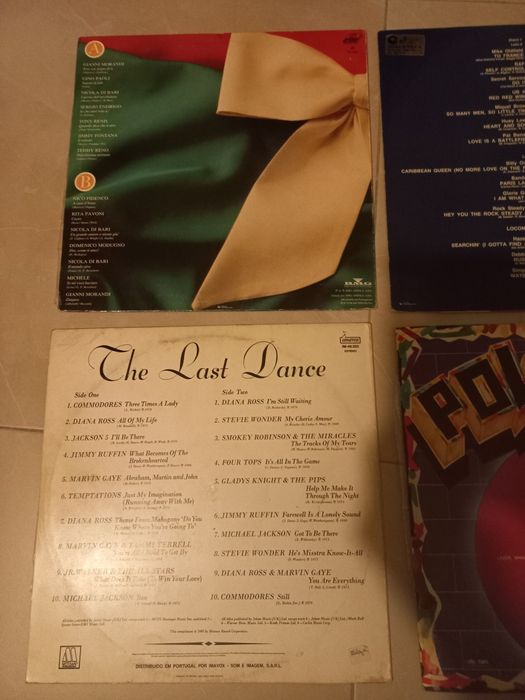 6x vinil de colectâneas embom estado