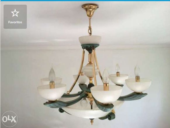 Candeeiro sala em pedra Mármore. (troco por algo do meu interesse)