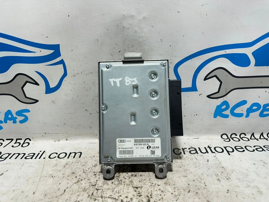 Amplificador Som Audio Colunas Lear Original Audi TT 8J 8J0035223B