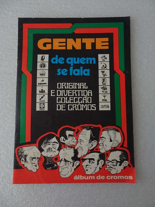 Caderneta Gente de Quem se Fala (faltam 19 cromos)