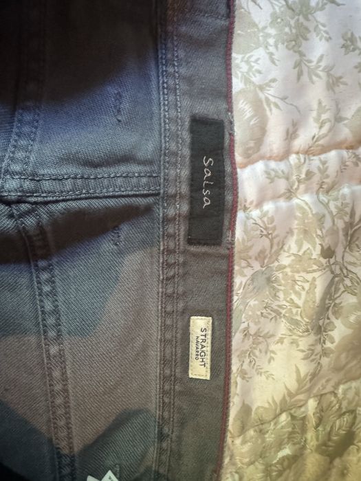 Calças Jeans Salsa Navarro Straight (Tam. 30/34) – Excelente Estado / Pouco Uso