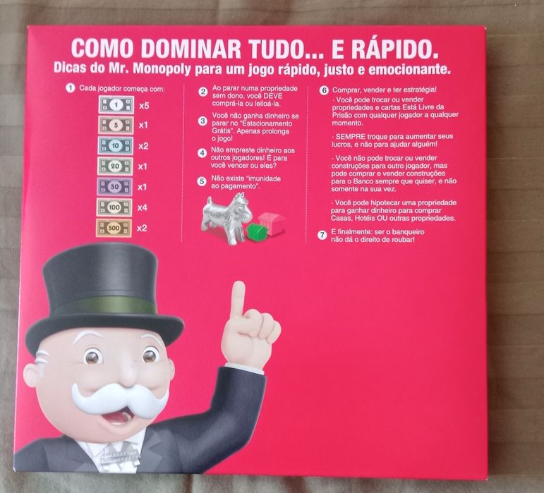 Jogo de mesa: Monopólio