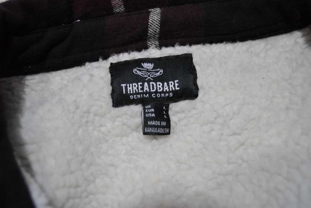 THREADBARE L zimowa męska koszula na misiu gruba workwear r4v  TOCSAM