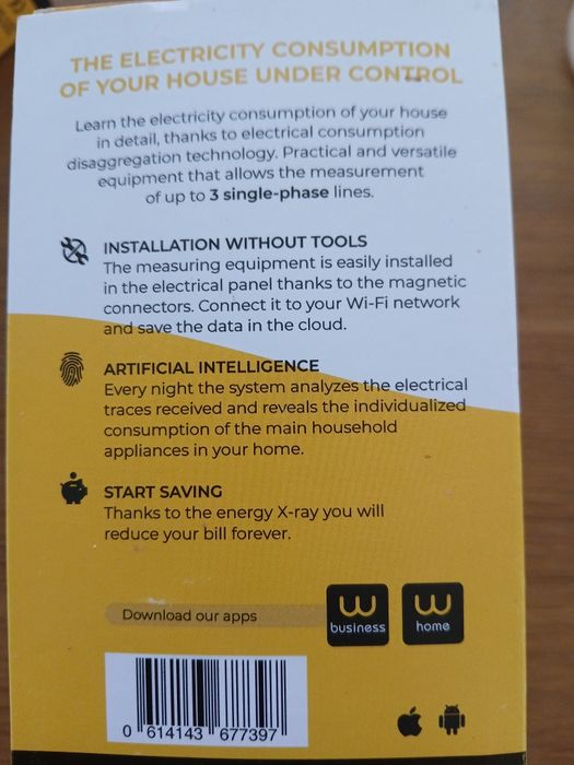 Wibeee box - Medidor de consumo elétrico