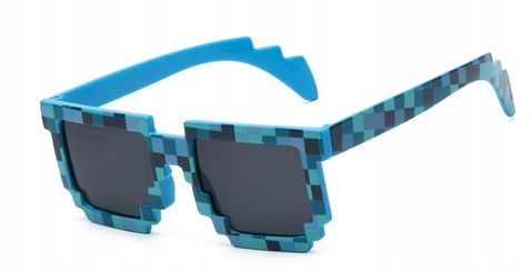 Okulary Przeciwsłoneczne Minecraft Pixel Thug Life
