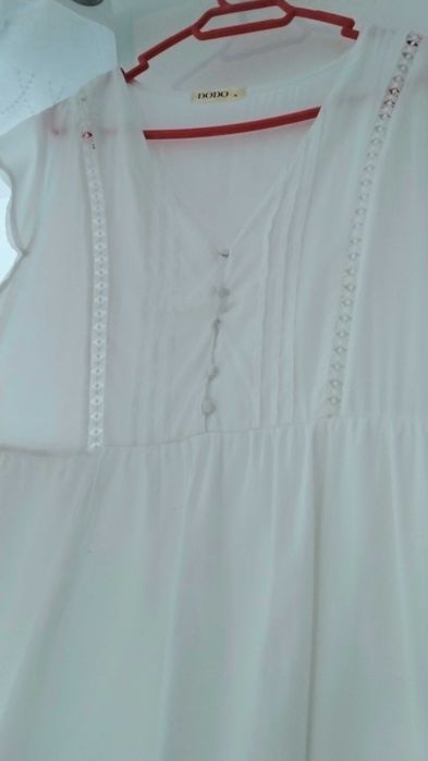 Vestido branco de verão
