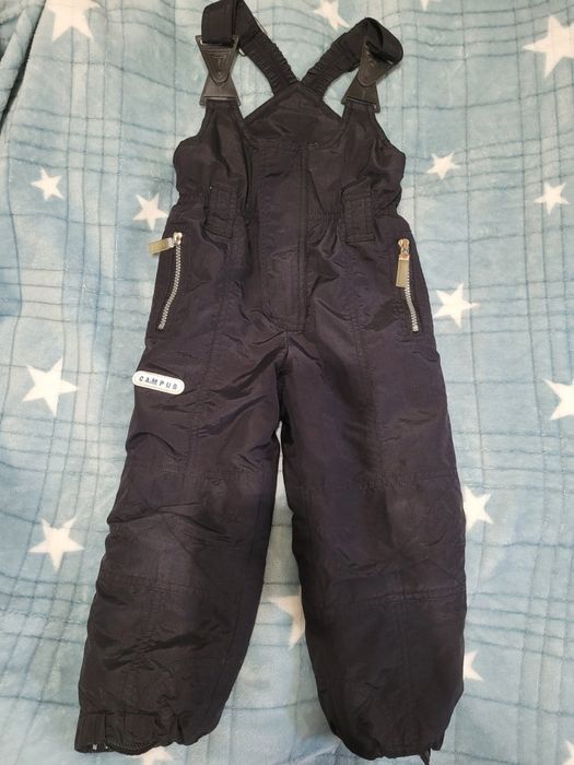 Прожам зимові лижні  штани чорні з підтяжками на 2-3р. Розмір 98