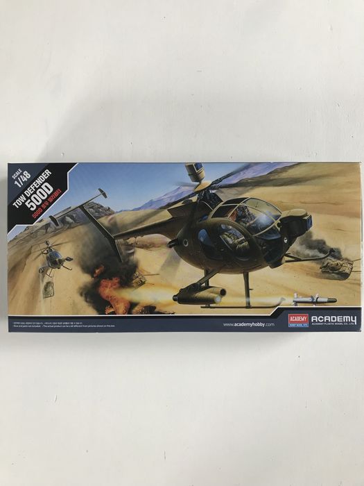 Helikopter Hughes 500D TOW model do sklejenia Academy 12250