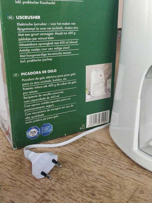 Máquina elétrica de triturar gelo