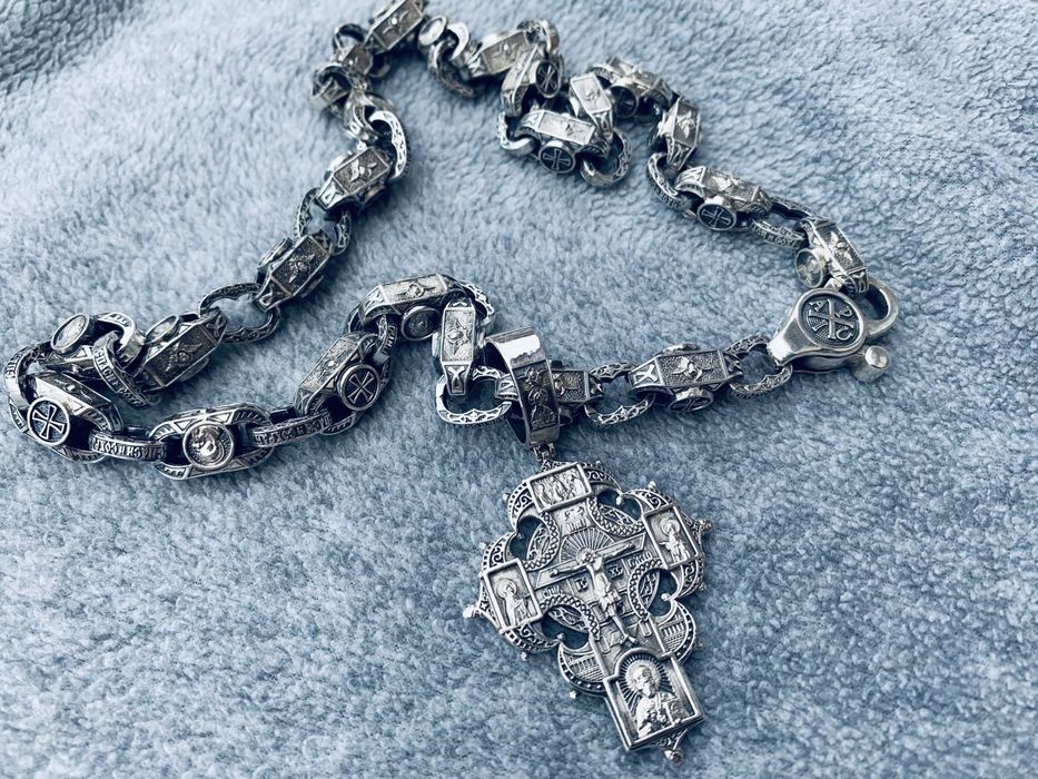 Серебрянная цепь Спаси и Сохрани