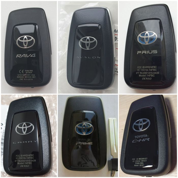 Ключ Toyota Lexus орігінал Nx Rz Rav Prius RX Gx Avalon Highlander ES