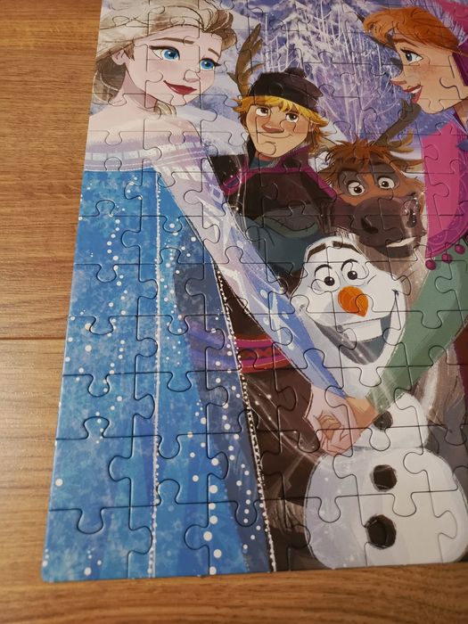 Puzzle dla dzieci Frozen Disney 104 elementy Clementoni