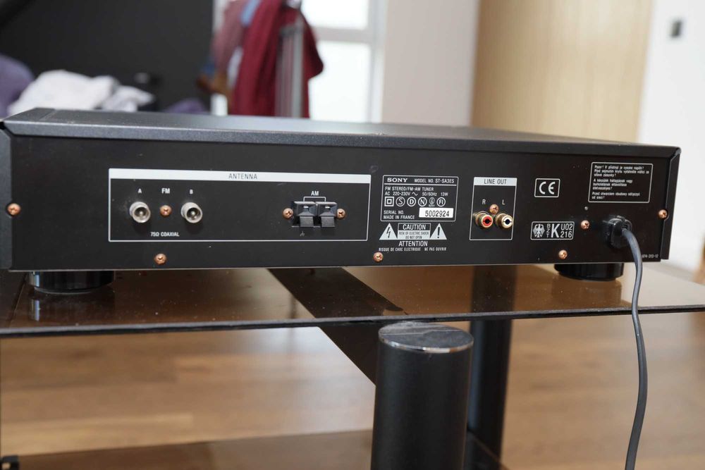 Tuner Sony ST-SA3ES czarny + pilot RM-S6