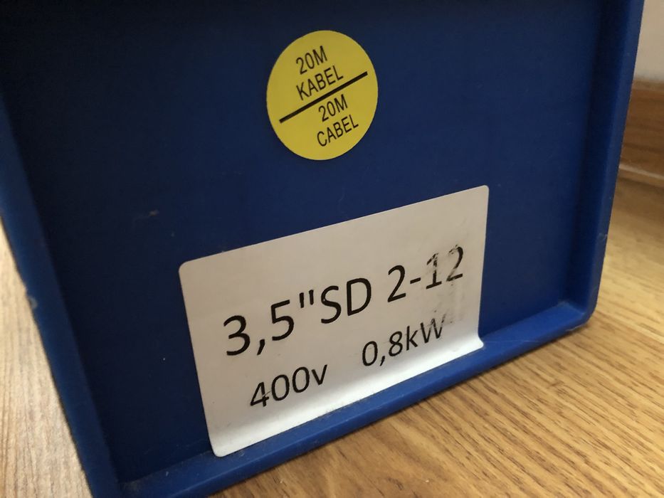 Pompa głębinowa IBO 3,5” SD 2-12 400V 0,8kW