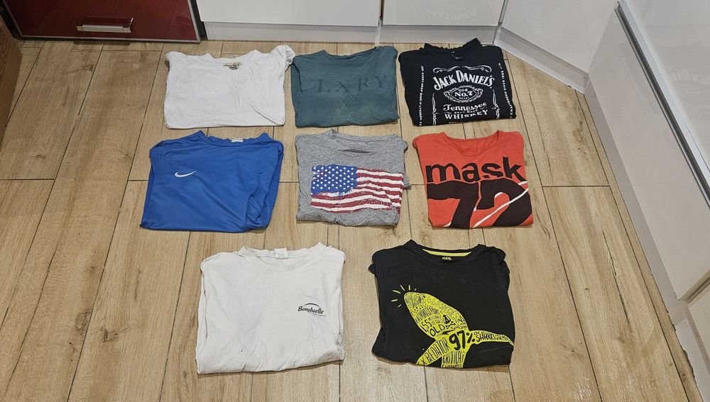 Paka ubran meskie s m bluzy spodnie koszulki kurtki